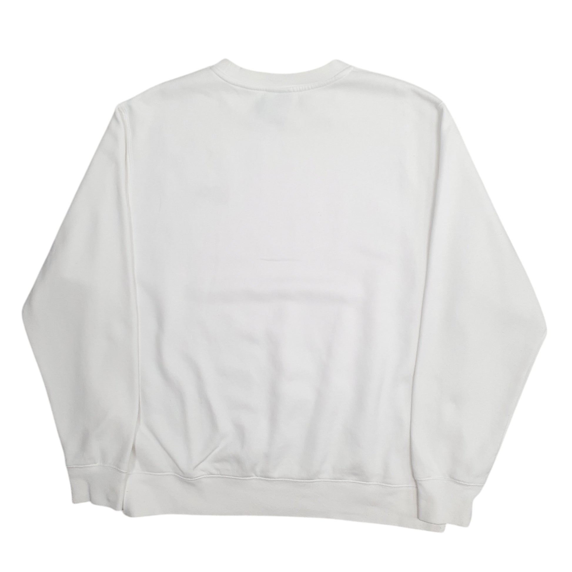 Mens White Nike  Crewneck Jumper