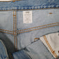Mens Blue Levis 550  Shorts