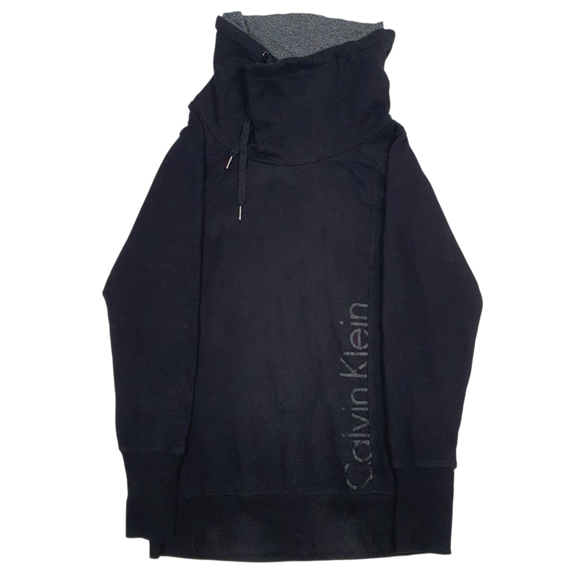 Womens Black Calvin Klein Performance Turtle Neck Jumper