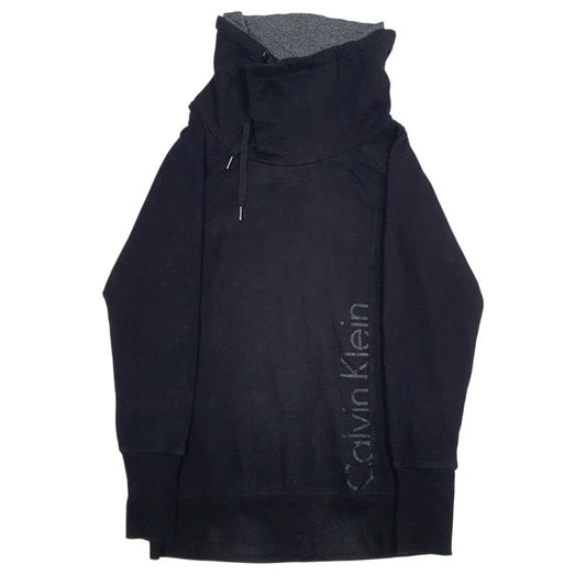 Womens Black Calvin Klein Performance Turtle Neck Jumper