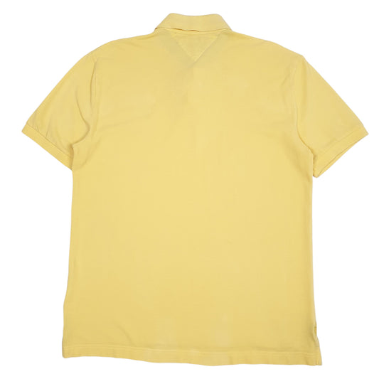 Mens Yellow Tommy Hilfiger   Polo Shirt