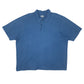 Mens Blue Wrangler  Short Sleeve Polo Shirt