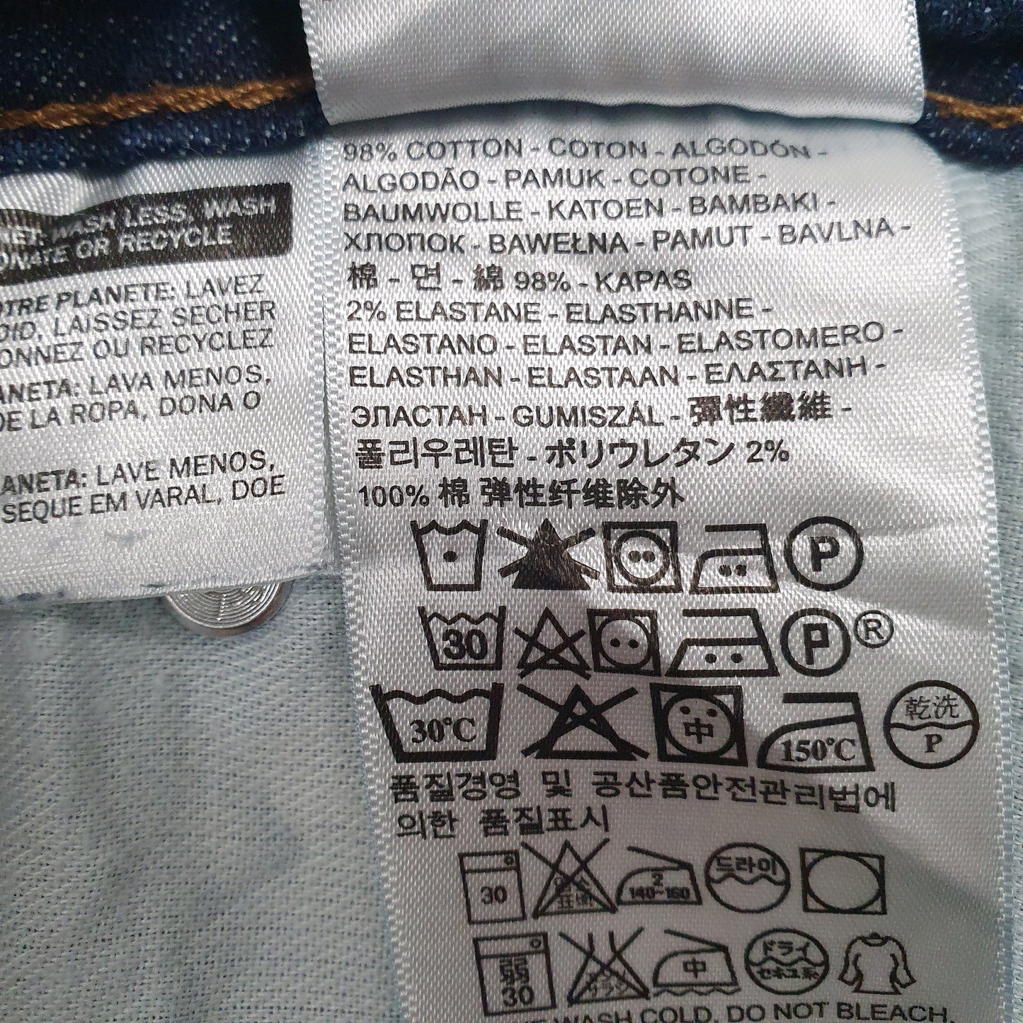 Mens Blue Levis   Jeans