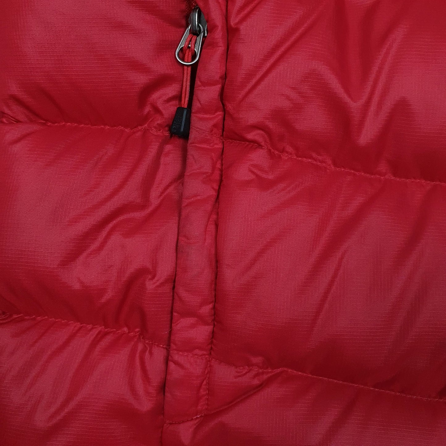 Mens Red The North Face Nuptse  Coat