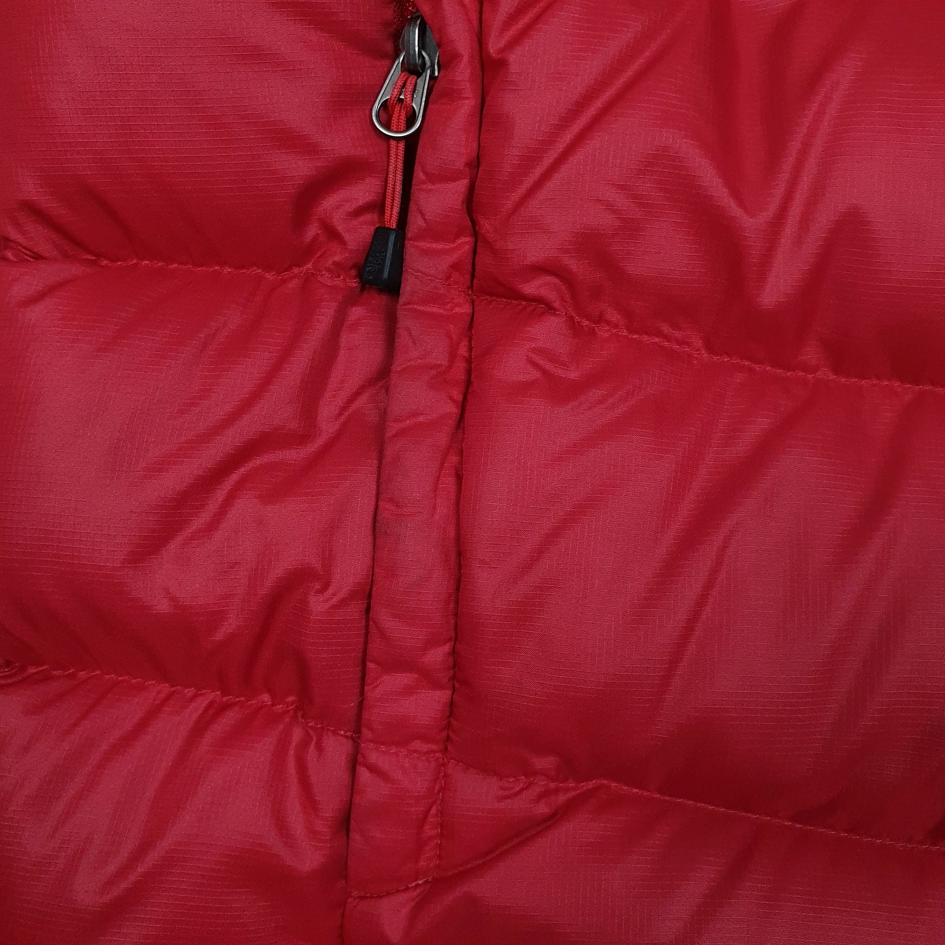 Mens Red The North Face Nuptse  Coat