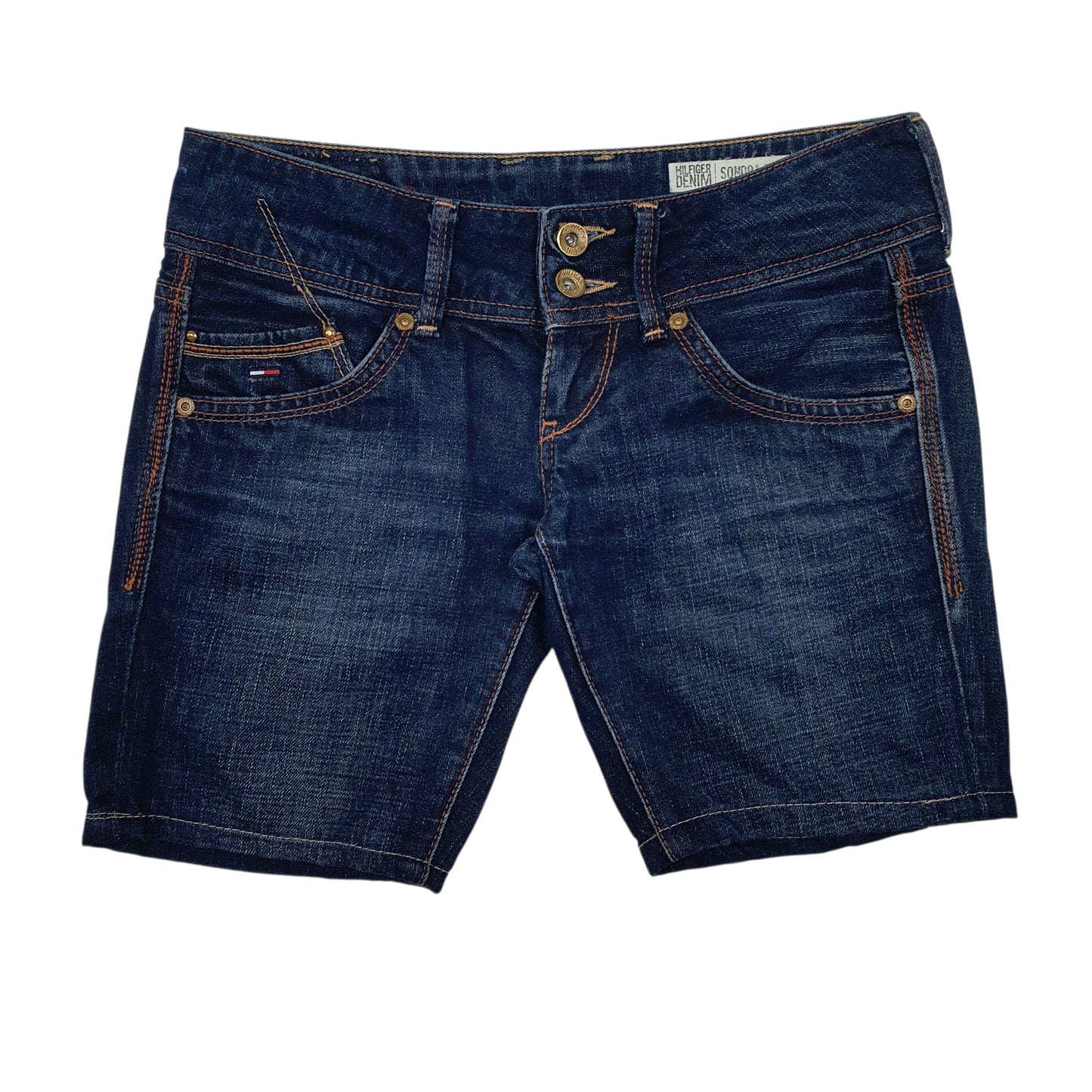 Mens Blue Tommy Hilfiger  Denim Shorts