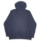Mens Navy Carhartt Spellout Hoodie Jumper