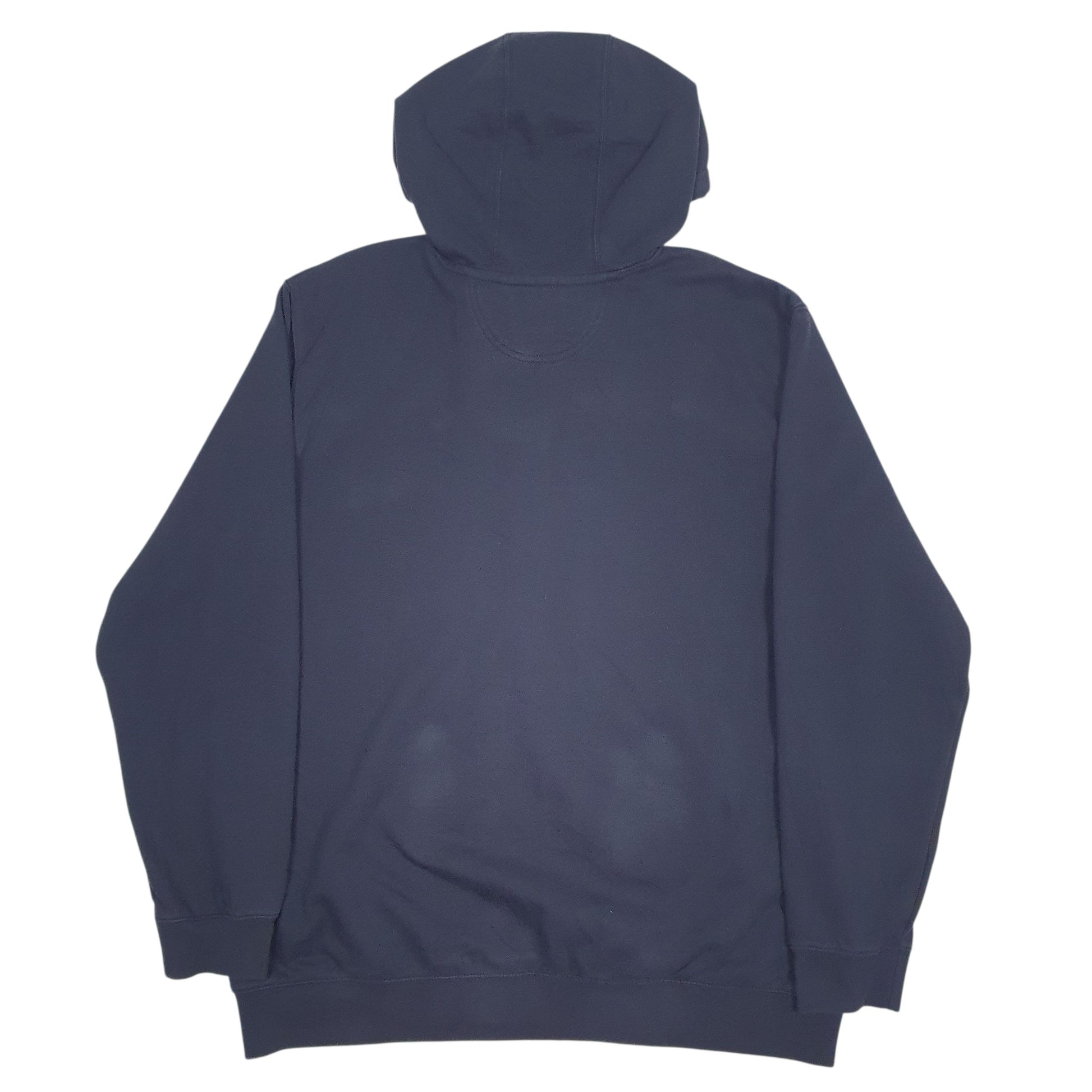 Mens Navy Carhartt Spellout Hoodie Jumper