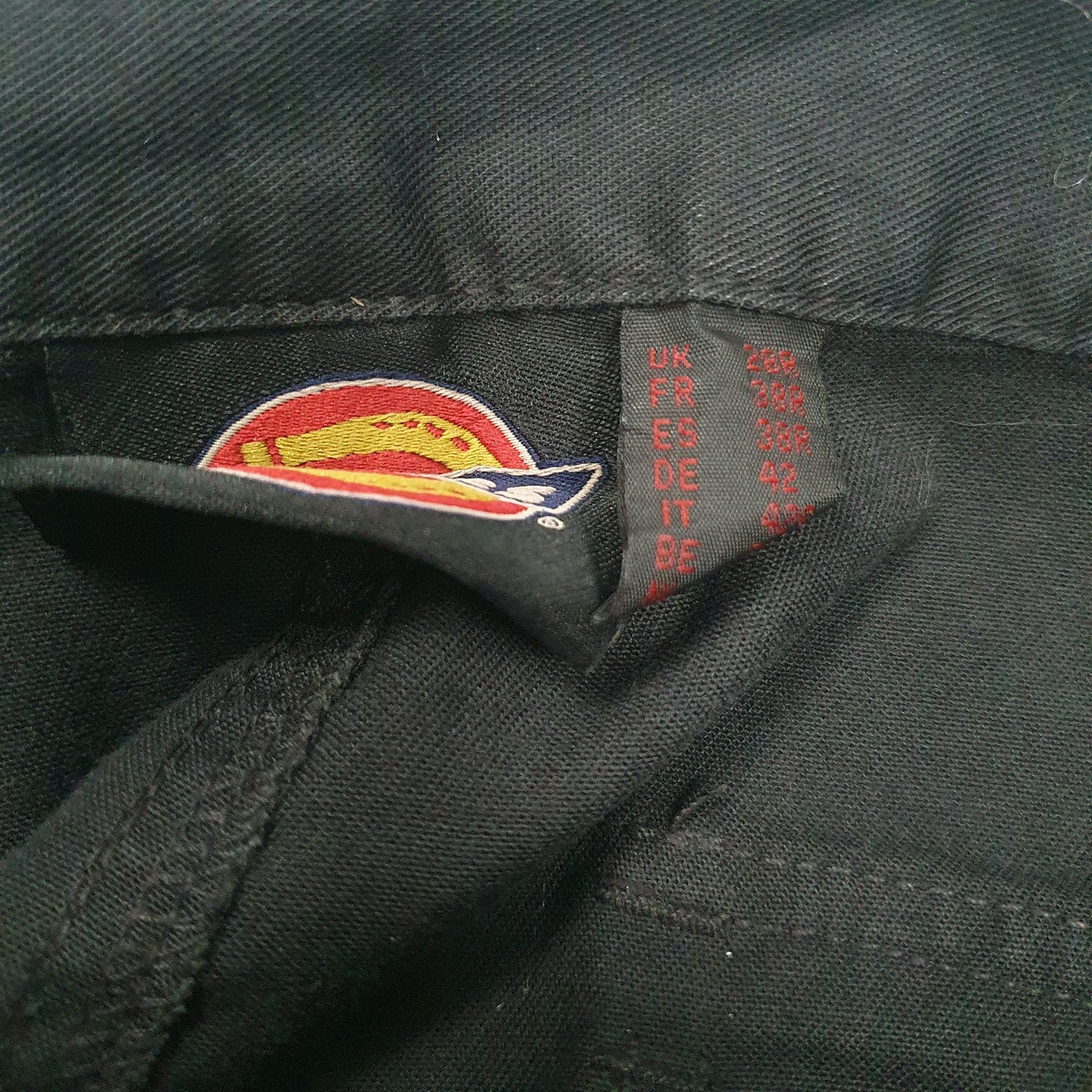 Mens Black Dickies Workwear  Trousers