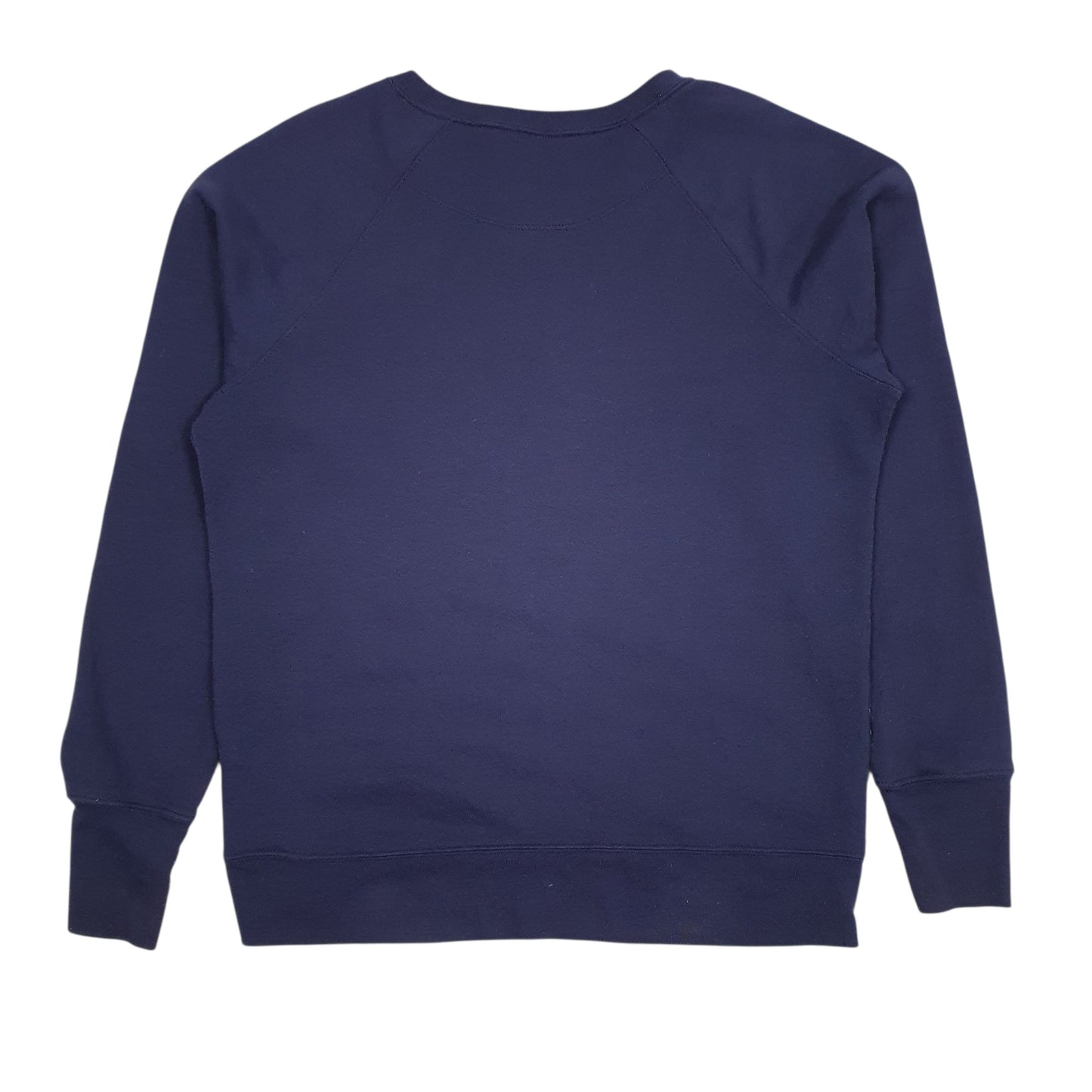 Mens Navy Champion Spellout Crewneck Jumper