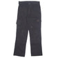 Mens Black Dickies Workwear Cargo Trousers