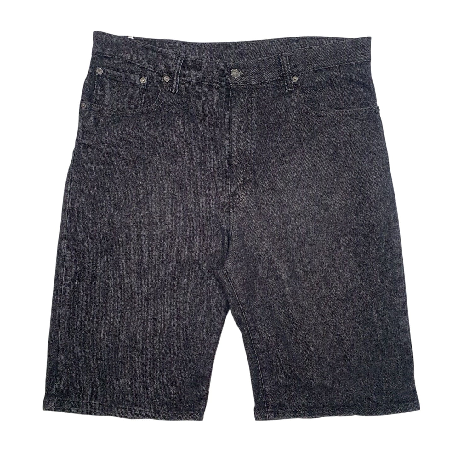Mens Black Levis 569 Denim Shorts