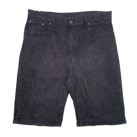 Mens Black Levis 569 Denim Shorts