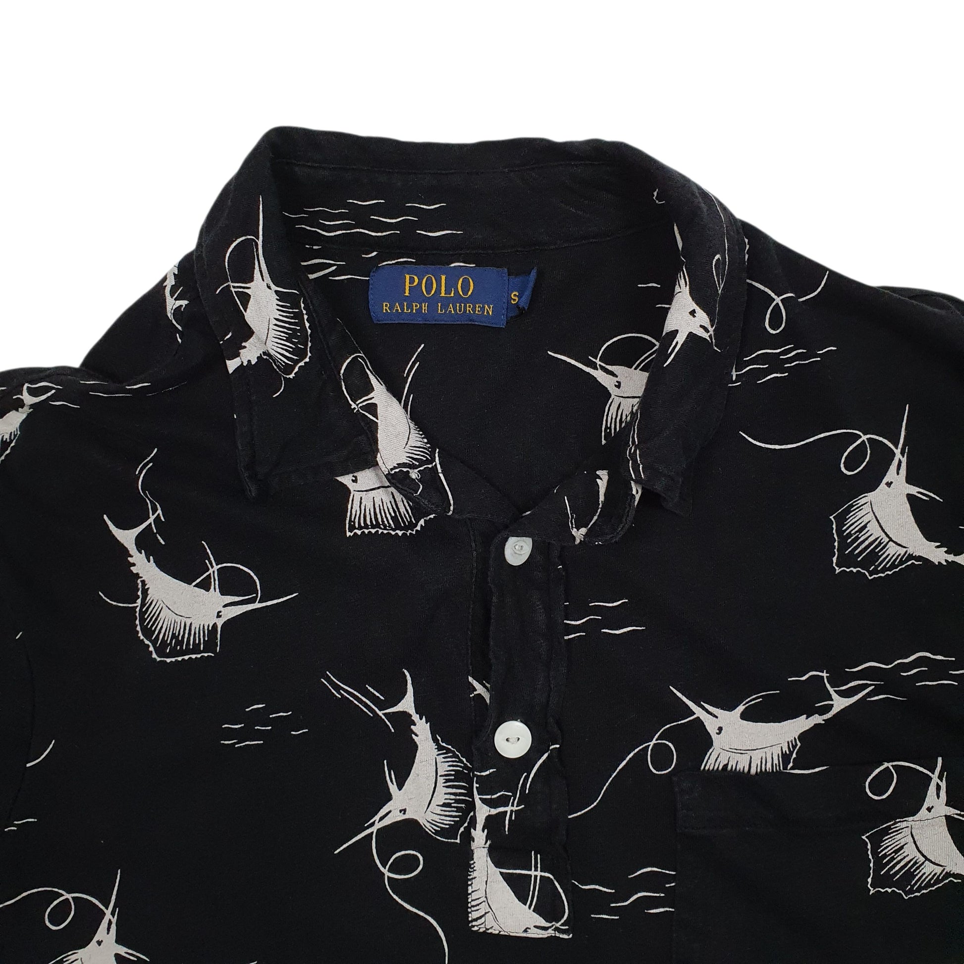 Mens Black Polo Ralph Lauren   Polo Shirt