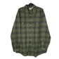 Mens Green L.L.Bean  Long Sleeve Shirt