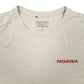Mens Beige Patagonia Capilene  T Shirt