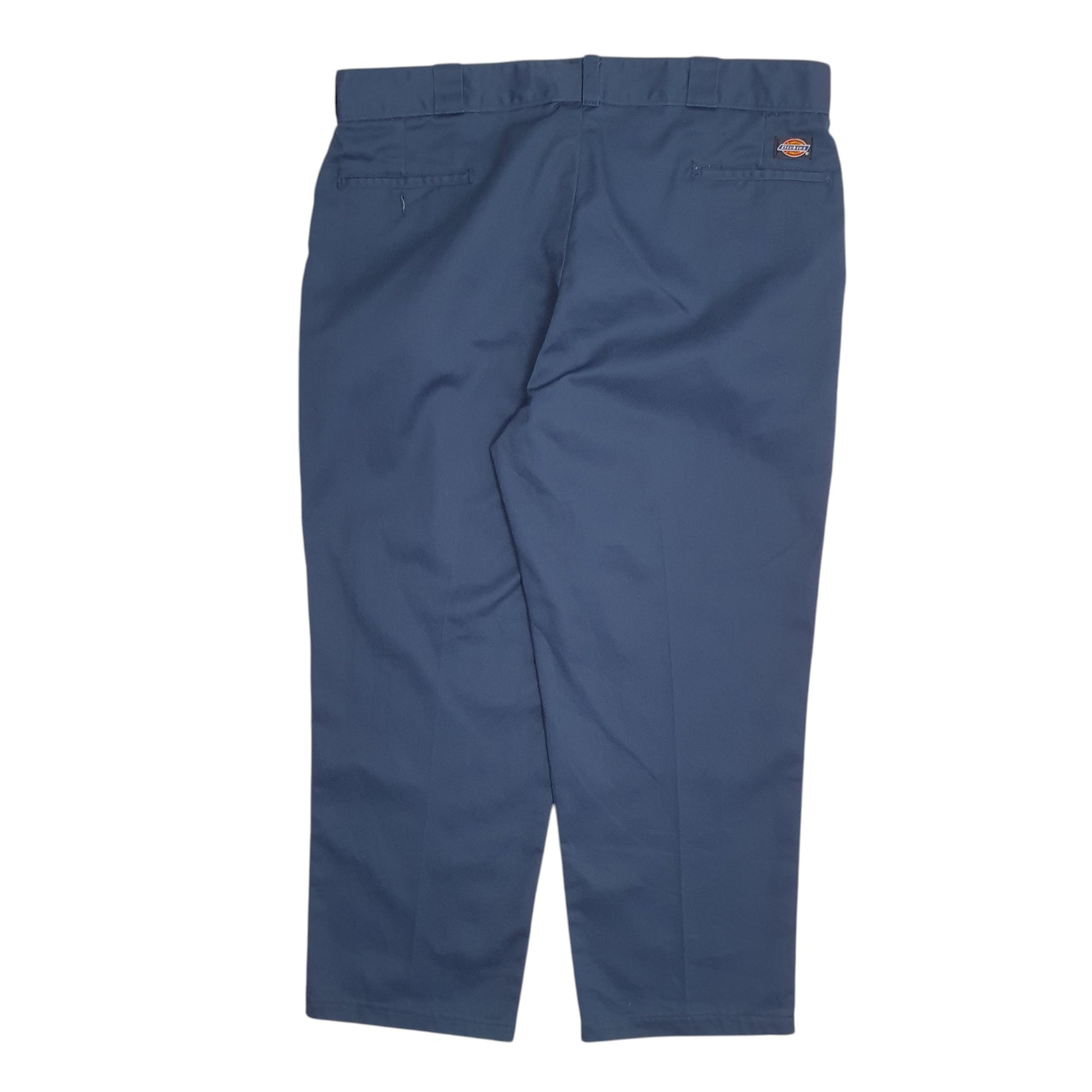 Mens Navy Dickies Vintage 90s Made In USA Workwear  Trousers