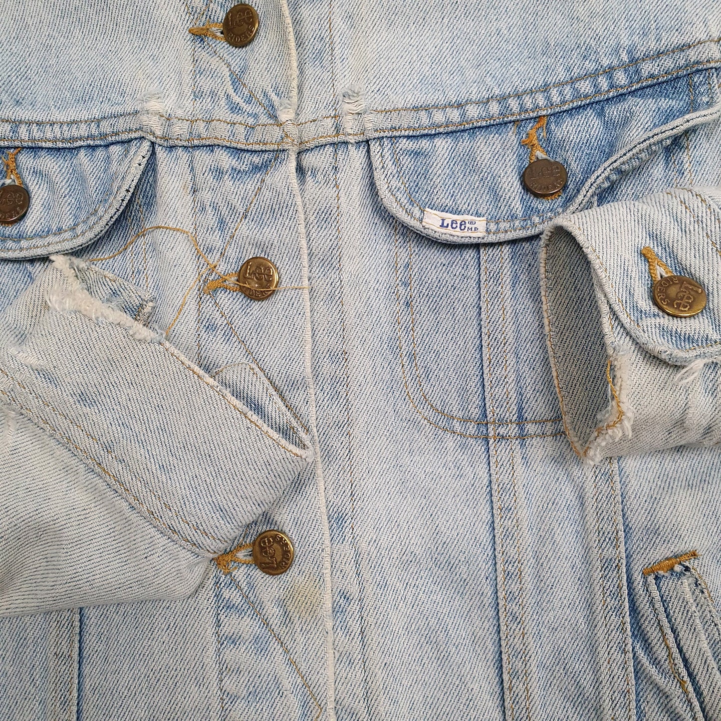 Womens Blue Lee Riders Vintage 90s  Coat