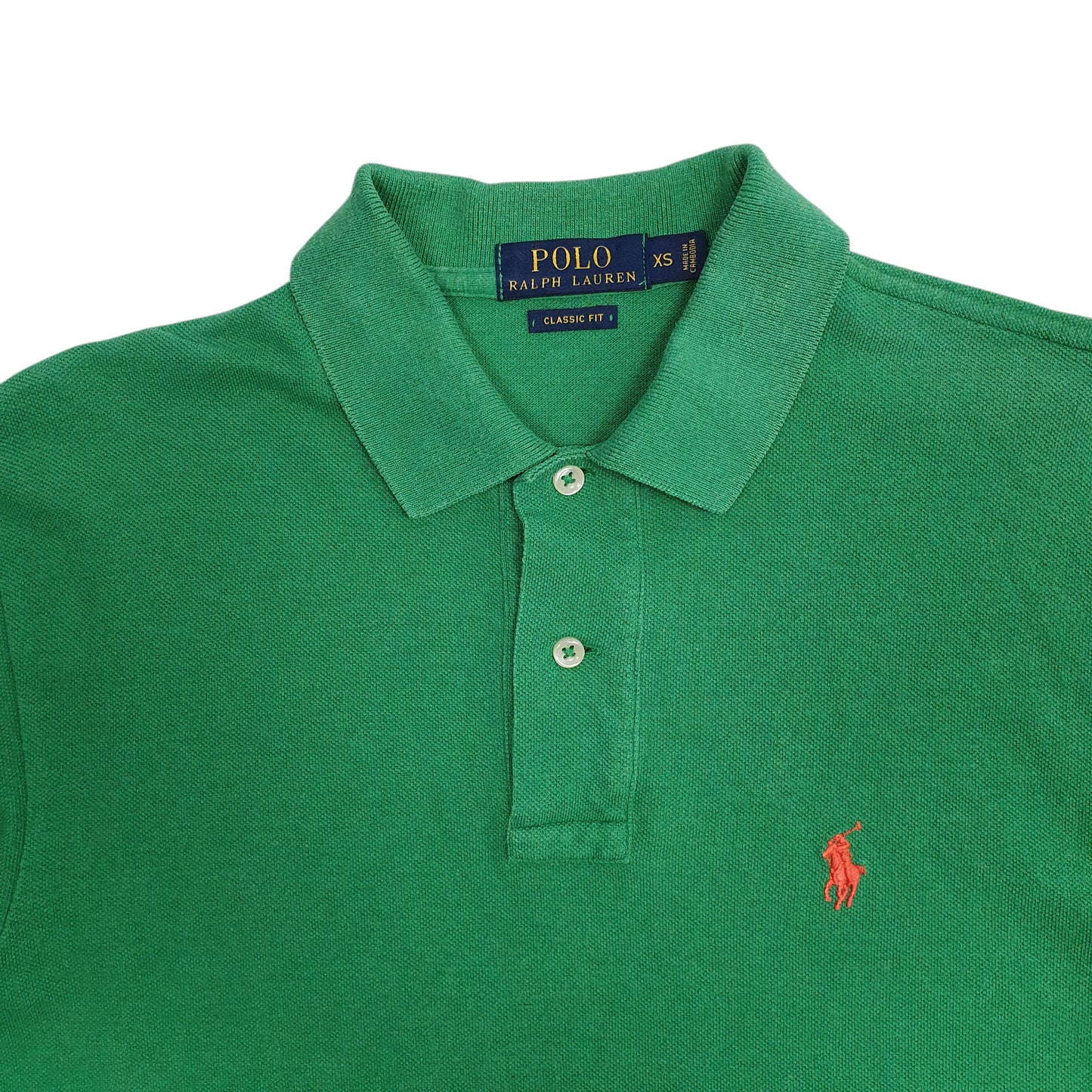 Mens Green Polo Ralph Lauren   Polo Shirt