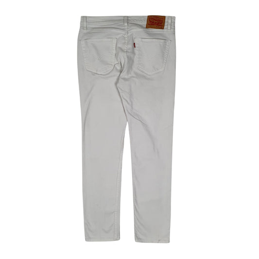 Mens White Levis   Jeans