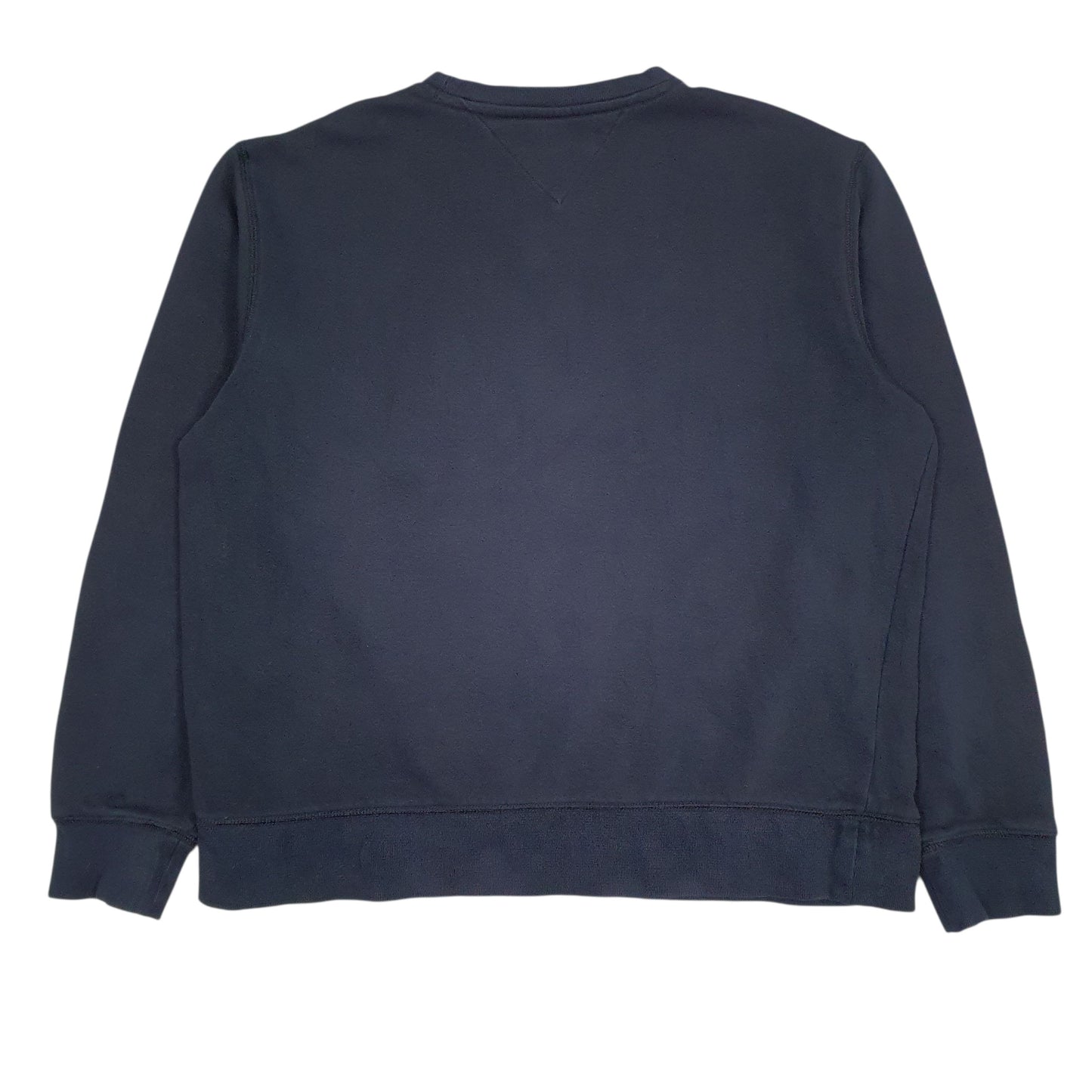 Mens Navy Tommy Hilfiger  Crewneck Jumper