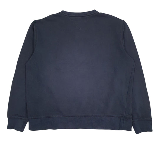 Mens Navy Tommy Hilfiger  Crewneck Jumper
