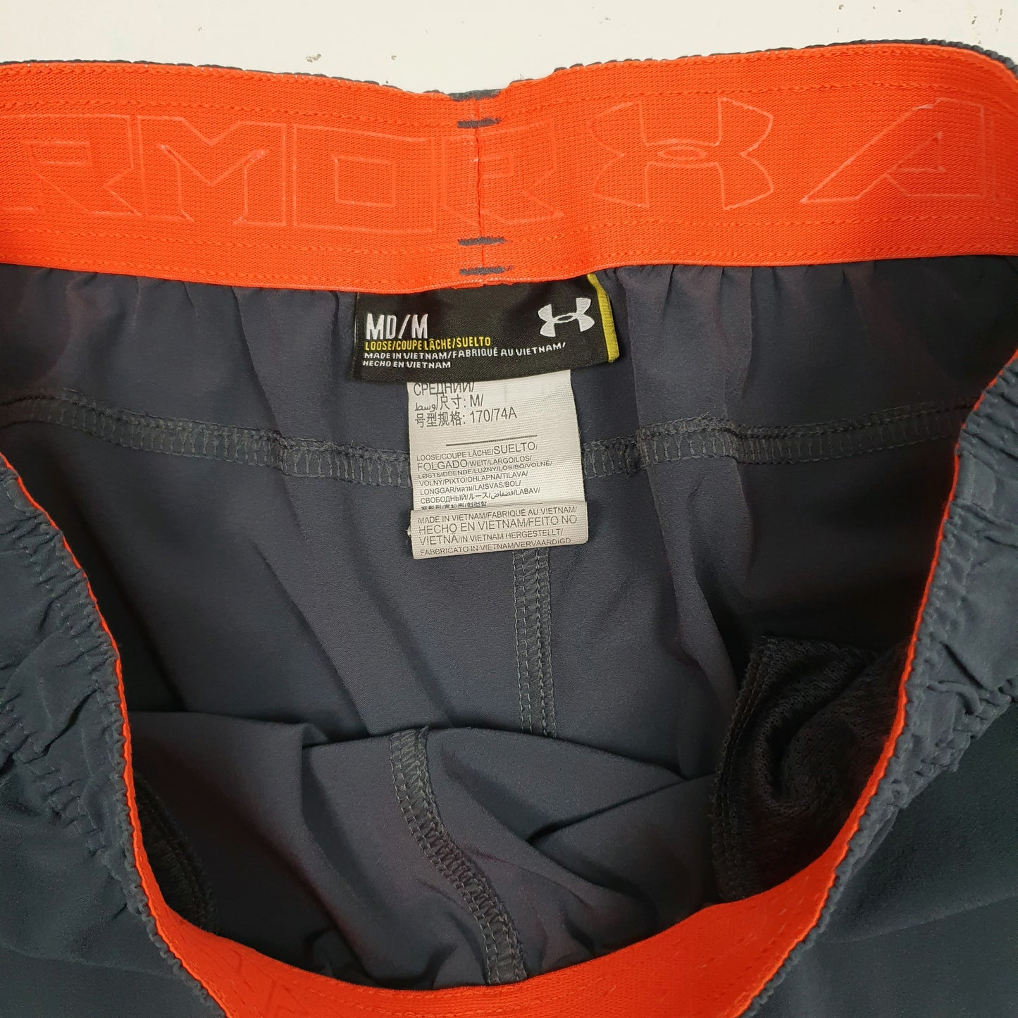 Mens Grey Under Armour   Shorts