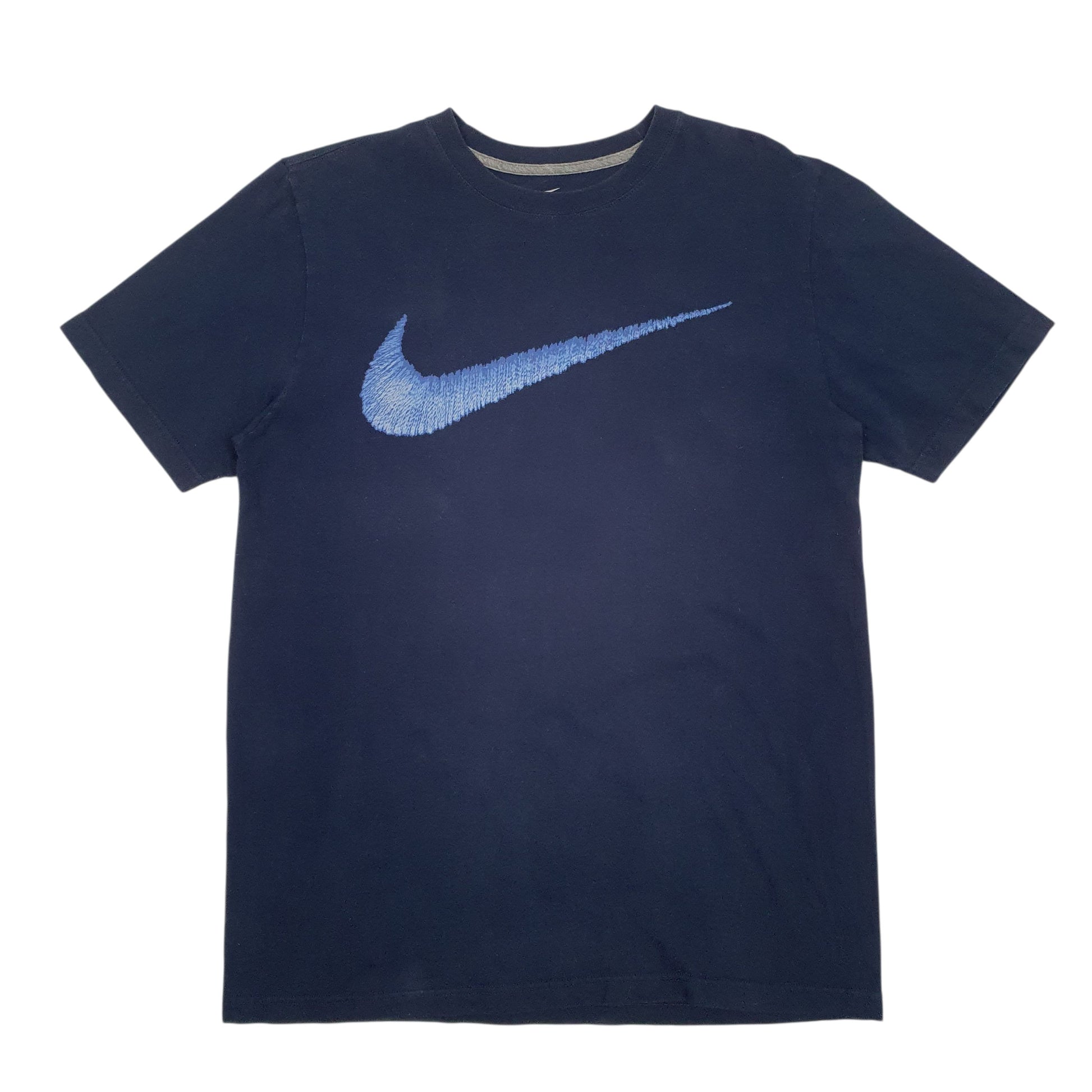 Mens Navy Nike  Short Sleeve T Shirt