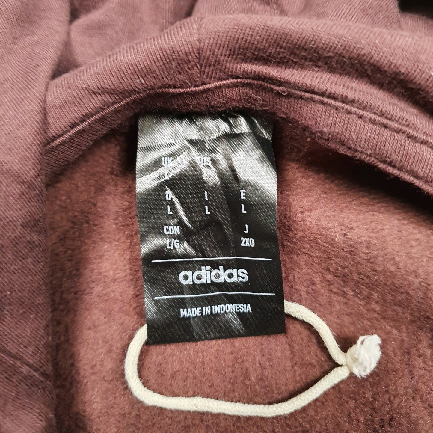 Mens Brown Adidas  Hoodie Jumper
