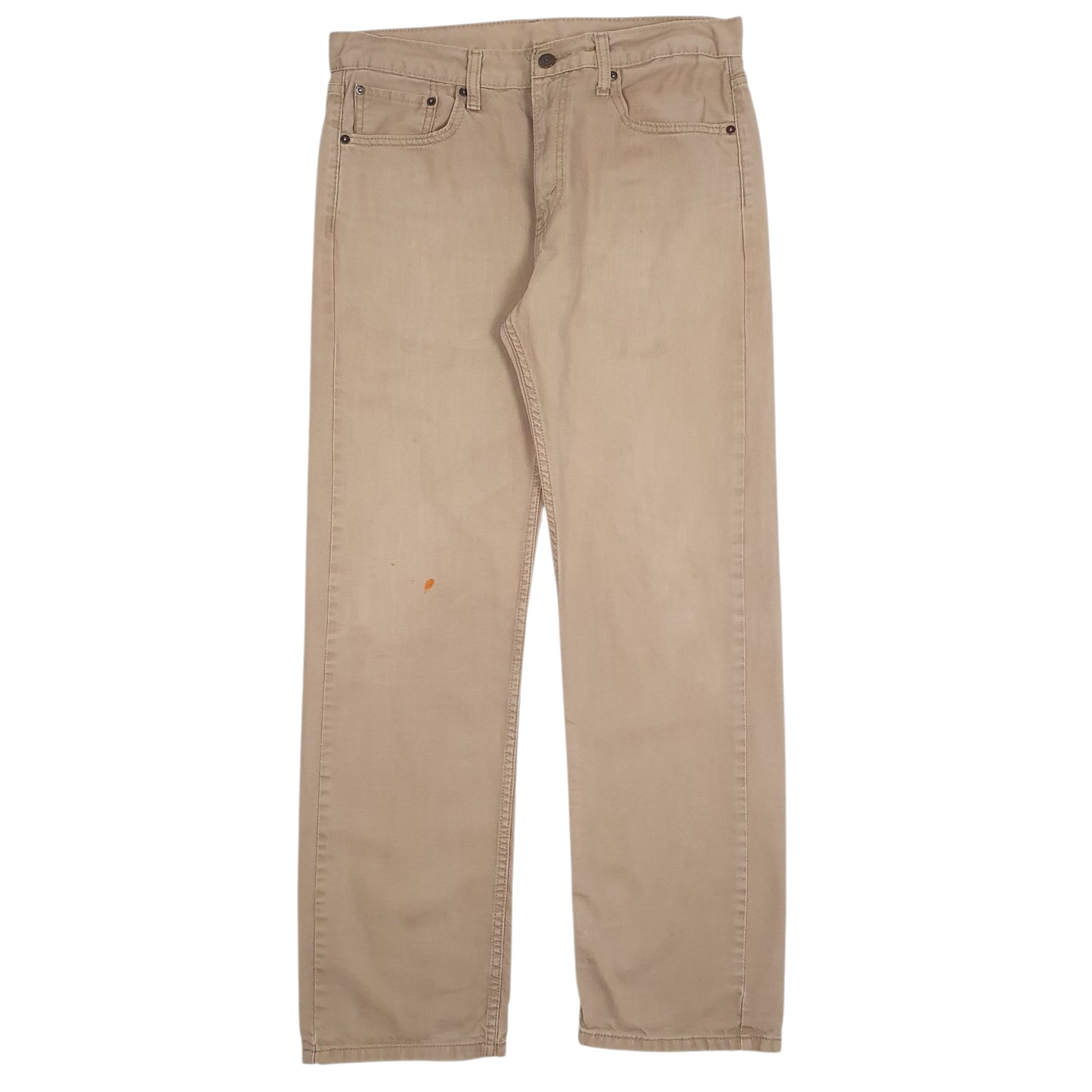 Mens Brown Levis  Chino Trousers