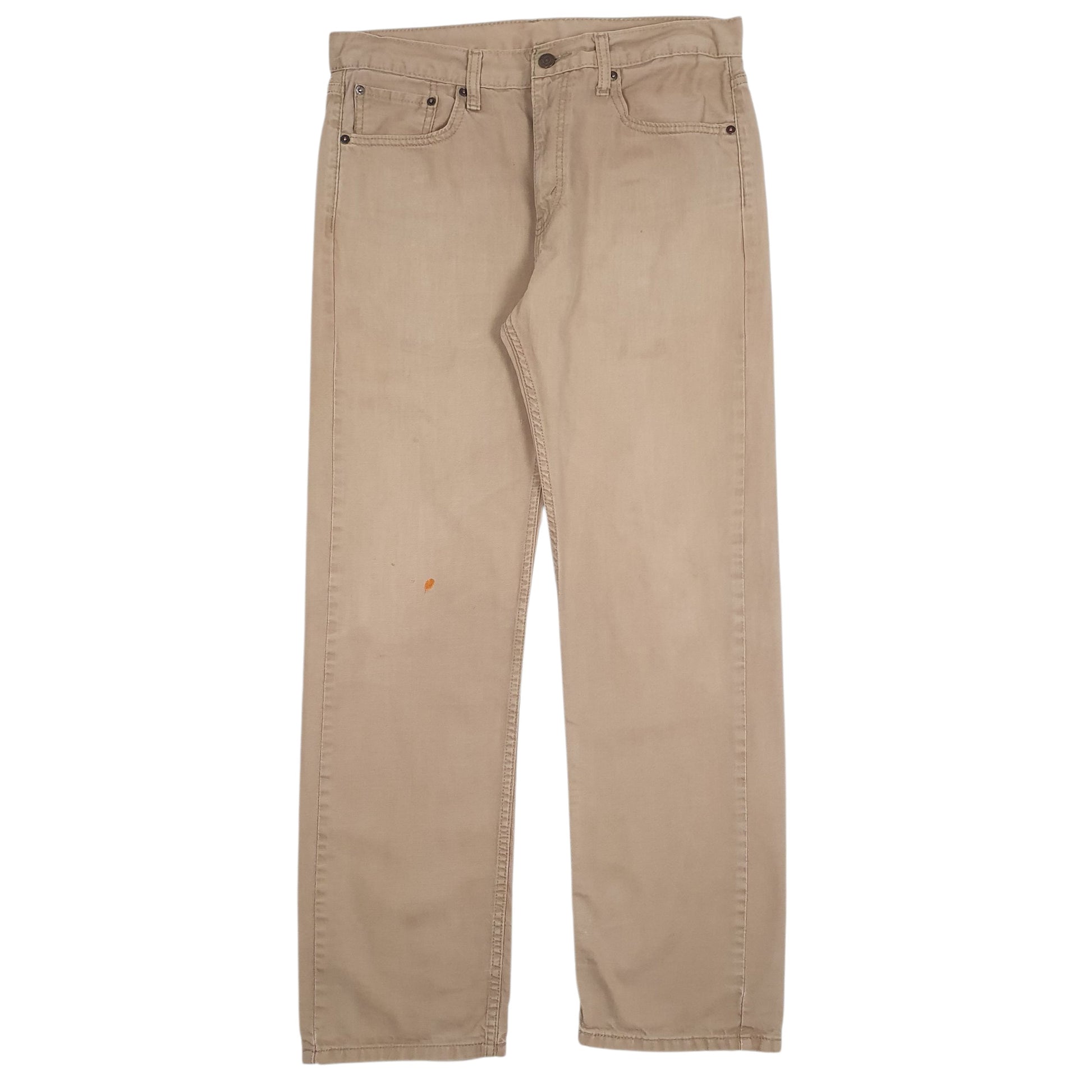 Mens Brown Levis  Chino Trousers