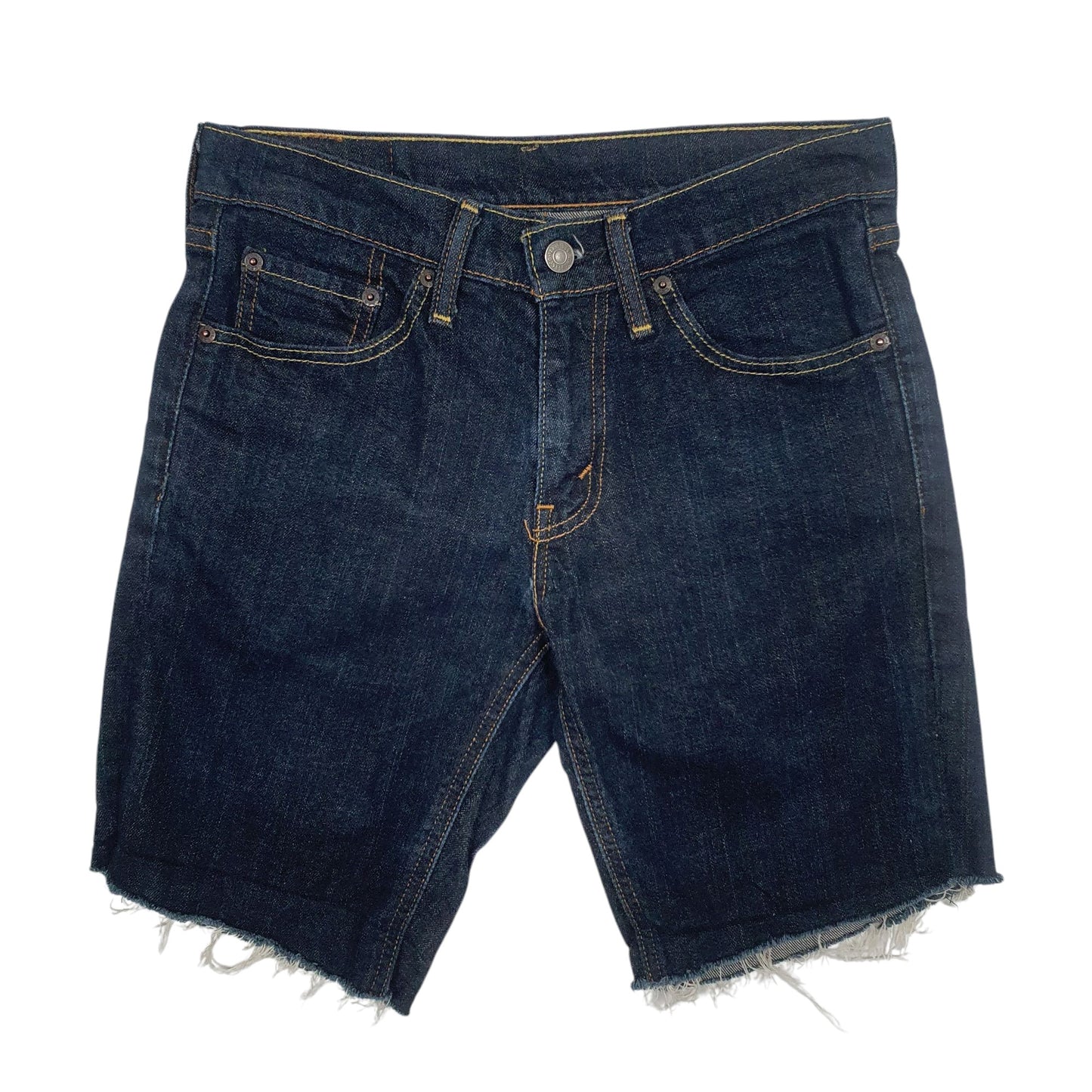Womens Blue Levis 541 Denim Shorts