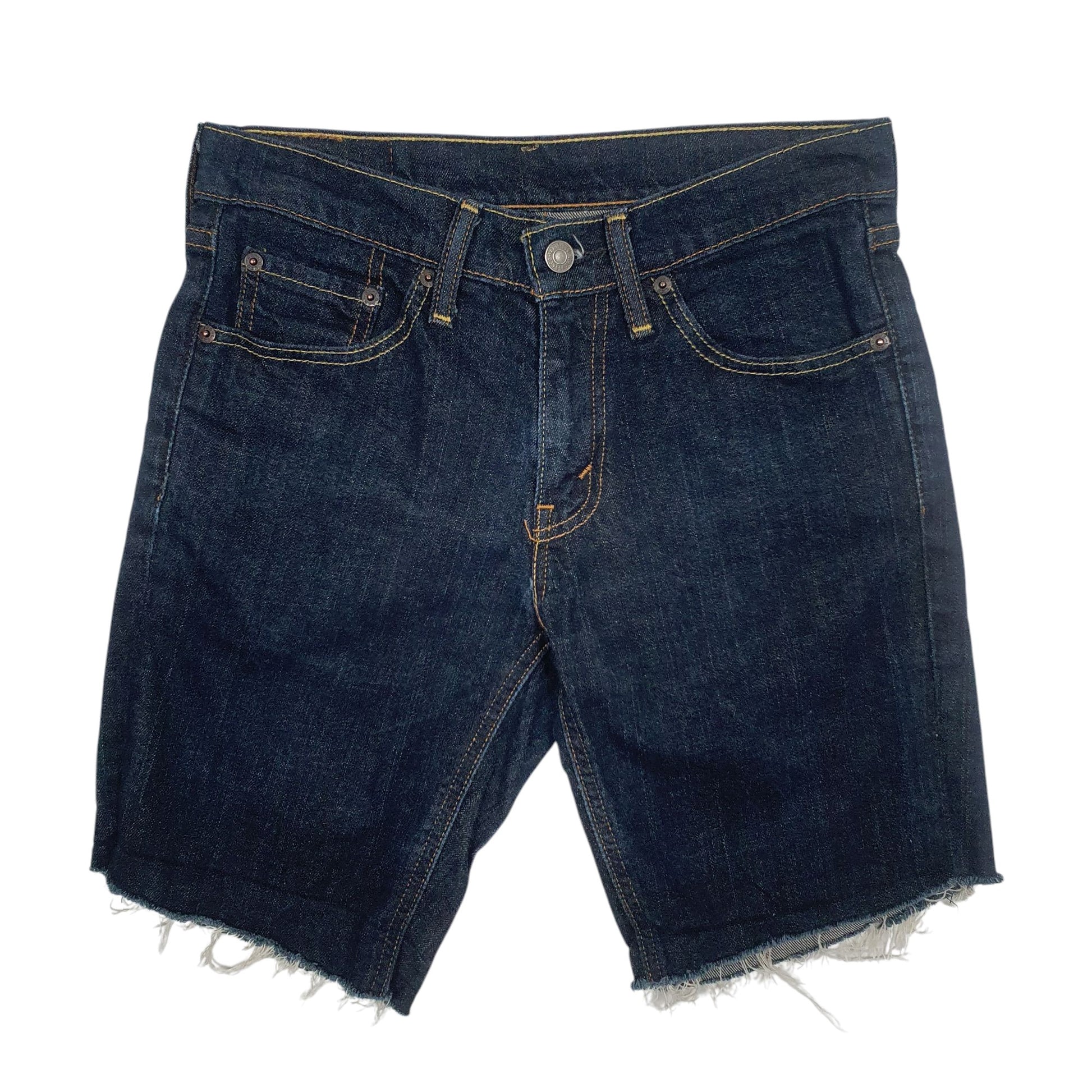 Womens Blue Levis 541 Denim Shorts