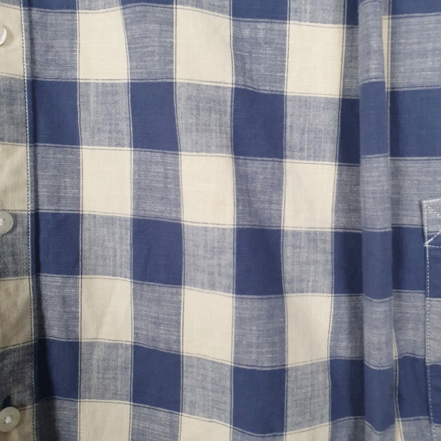 Mens Blue L.L.Bean   Shirt