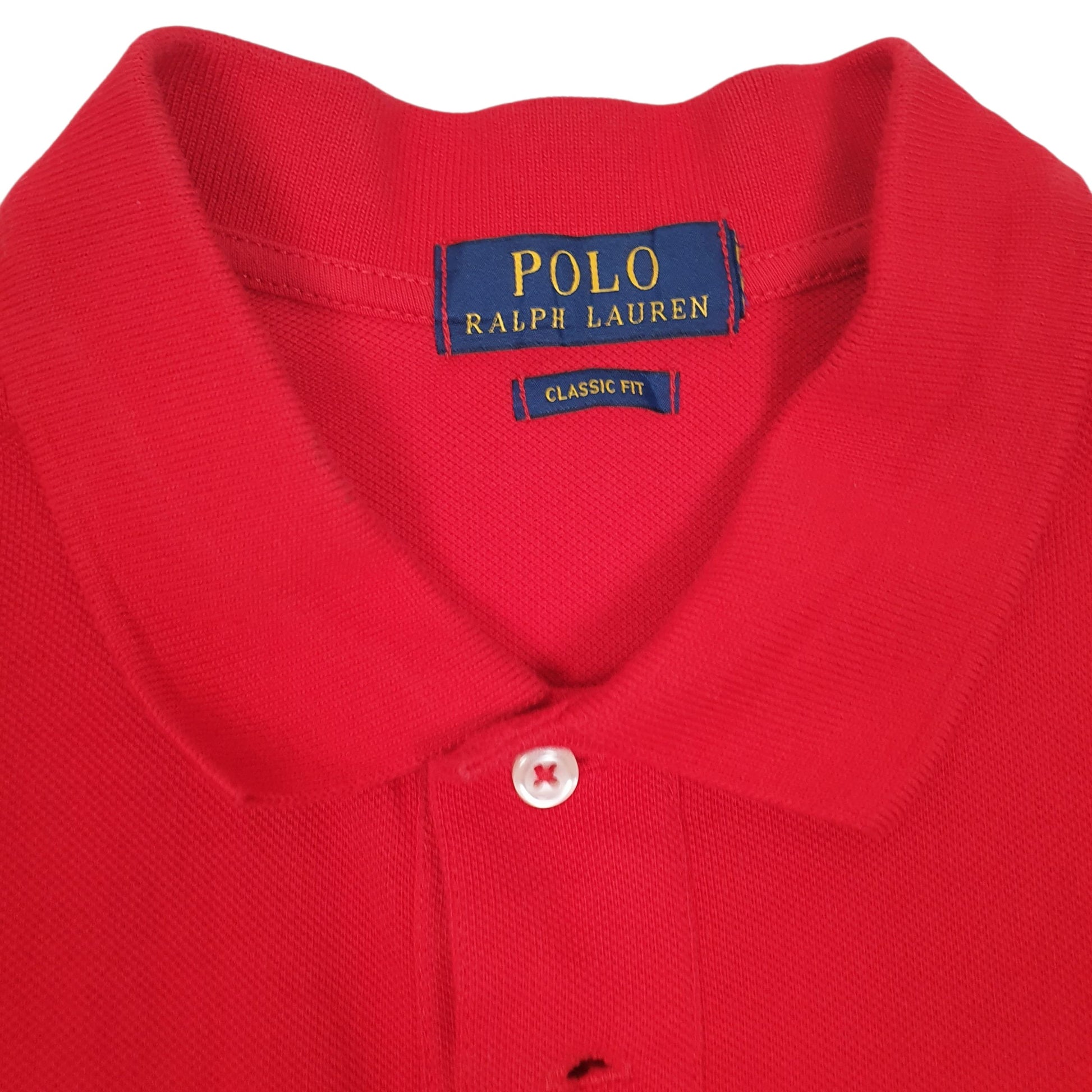 Mens Red Polo Ralph Lauren   Polo Shirt