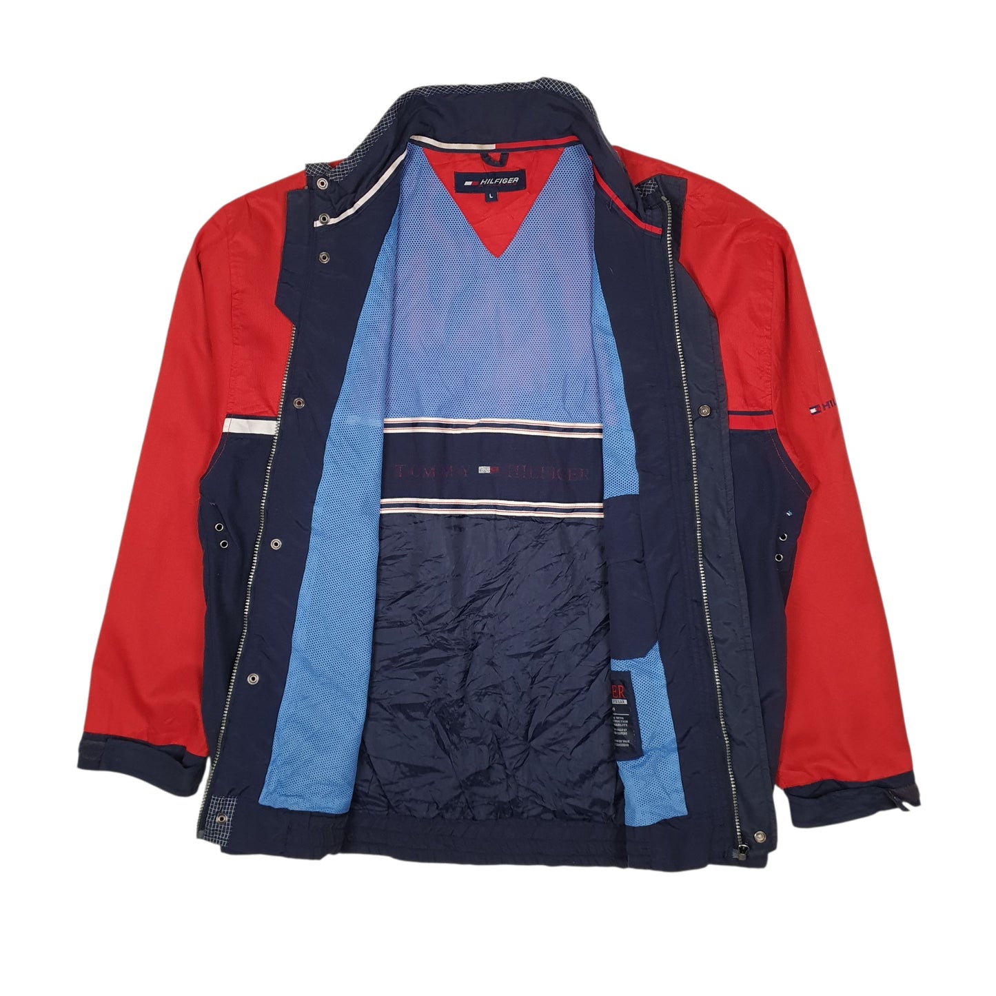 Mens Navy Tommy Hilfiger Athletics  Coat