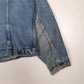 Mens Blue Levis Vintage 1980s Type 3 Trucker  Coat