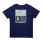 Mens Navy Patagonia Slim Fit  T Shirt