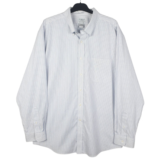 Mens Blue L.L.Bean  Long Sleeve Shirt