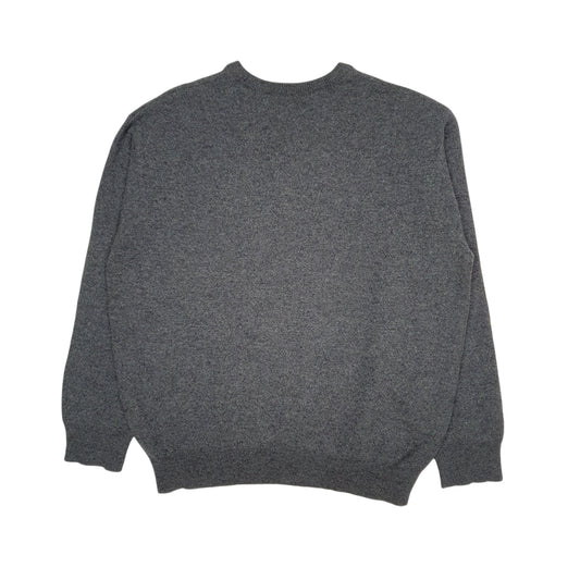 Mens Grey Burberry Vintage 90s Crewneck Jumper