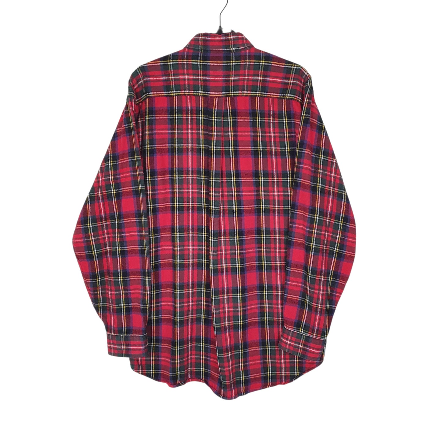 Mens Pink L.L.Bean Thick Flannel  Shirt