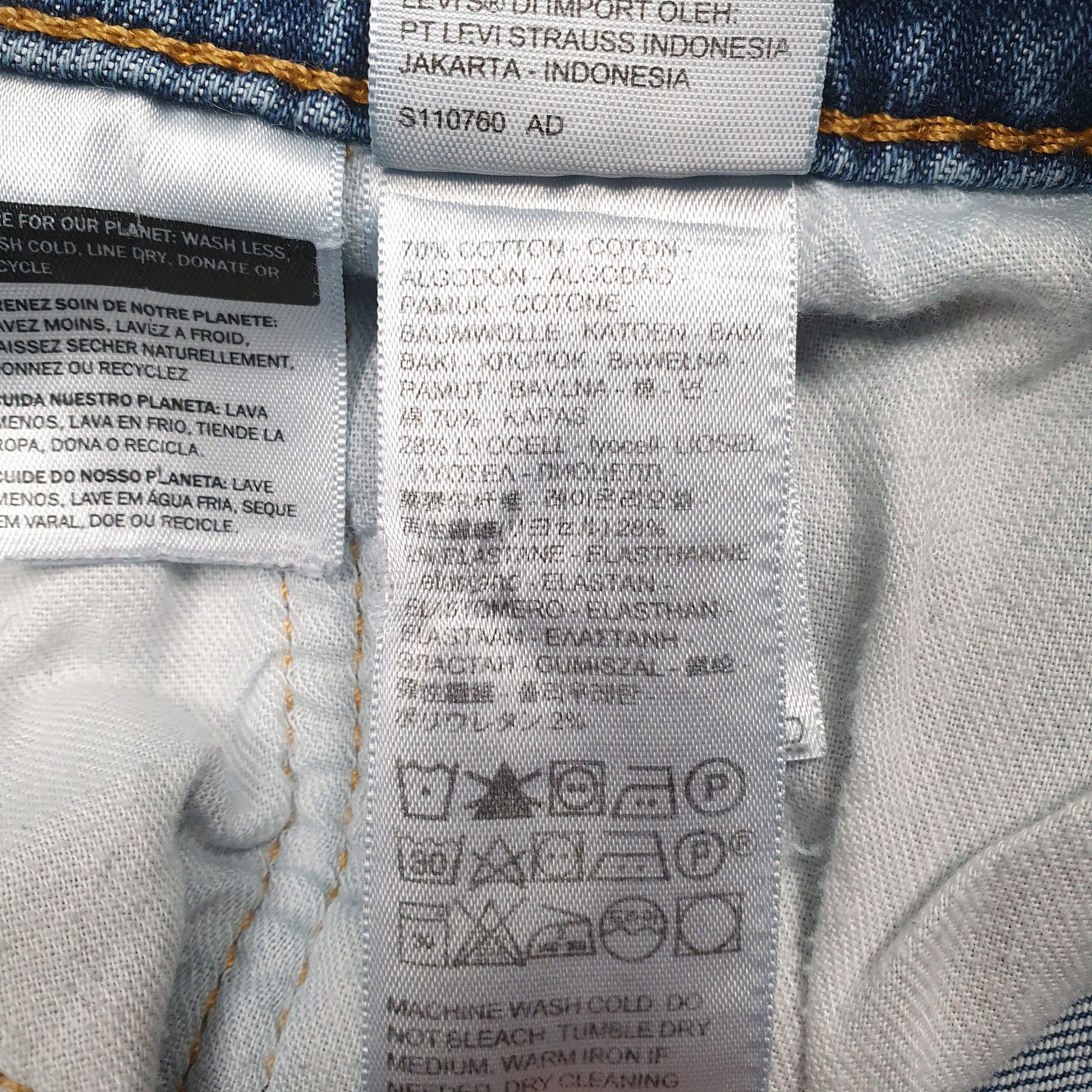 Mens Blue Levis   Jeans