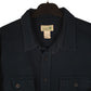 Mens Navy L.L.Bean Chamois  Shirt