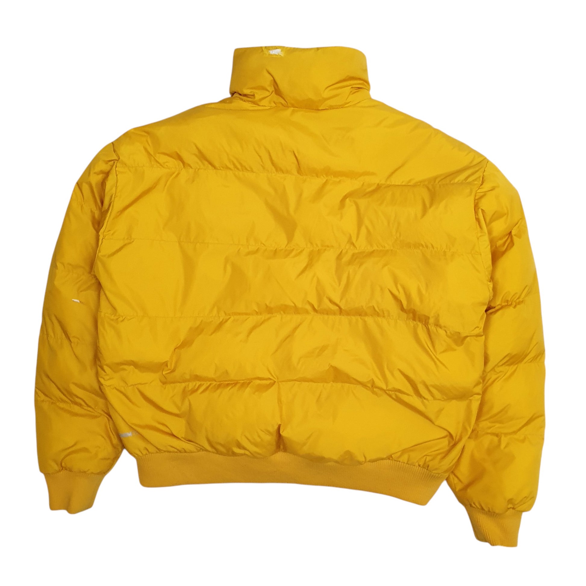 Womens Yellow Puma Reversible Sherpa  Coat