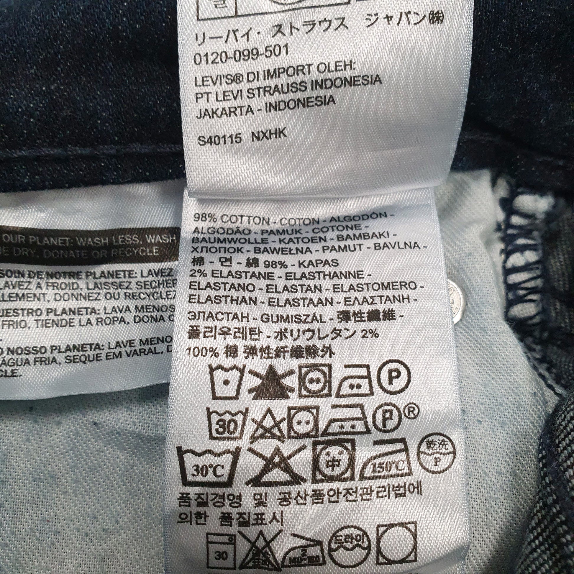 Mens Blue Levis   Jeans