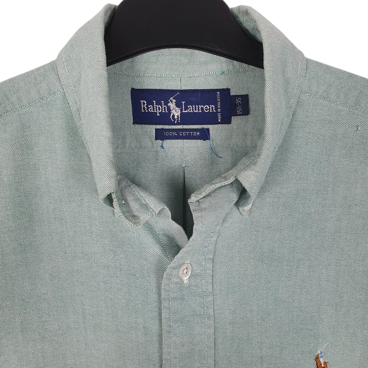 Mens Green Ralph Lauren Vintage 00s  Shirt