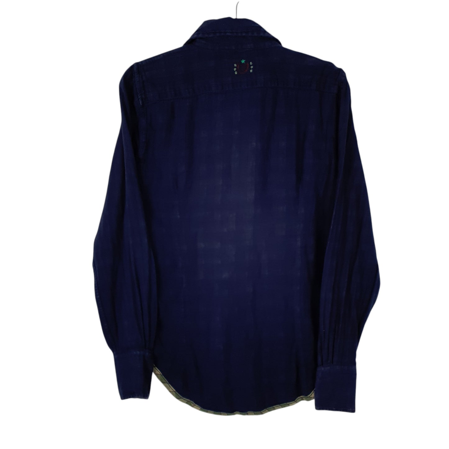 Mens Navy Diesel Chamois  Shirt