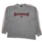 Mens Grey Starter Ohio State Buckeyes Crewneck Jumper