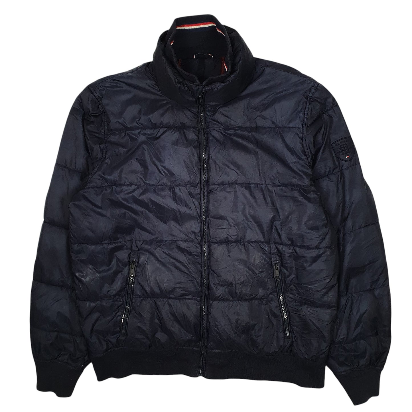 Mens Navy Tommy Hilfiger Primaloft  Coat