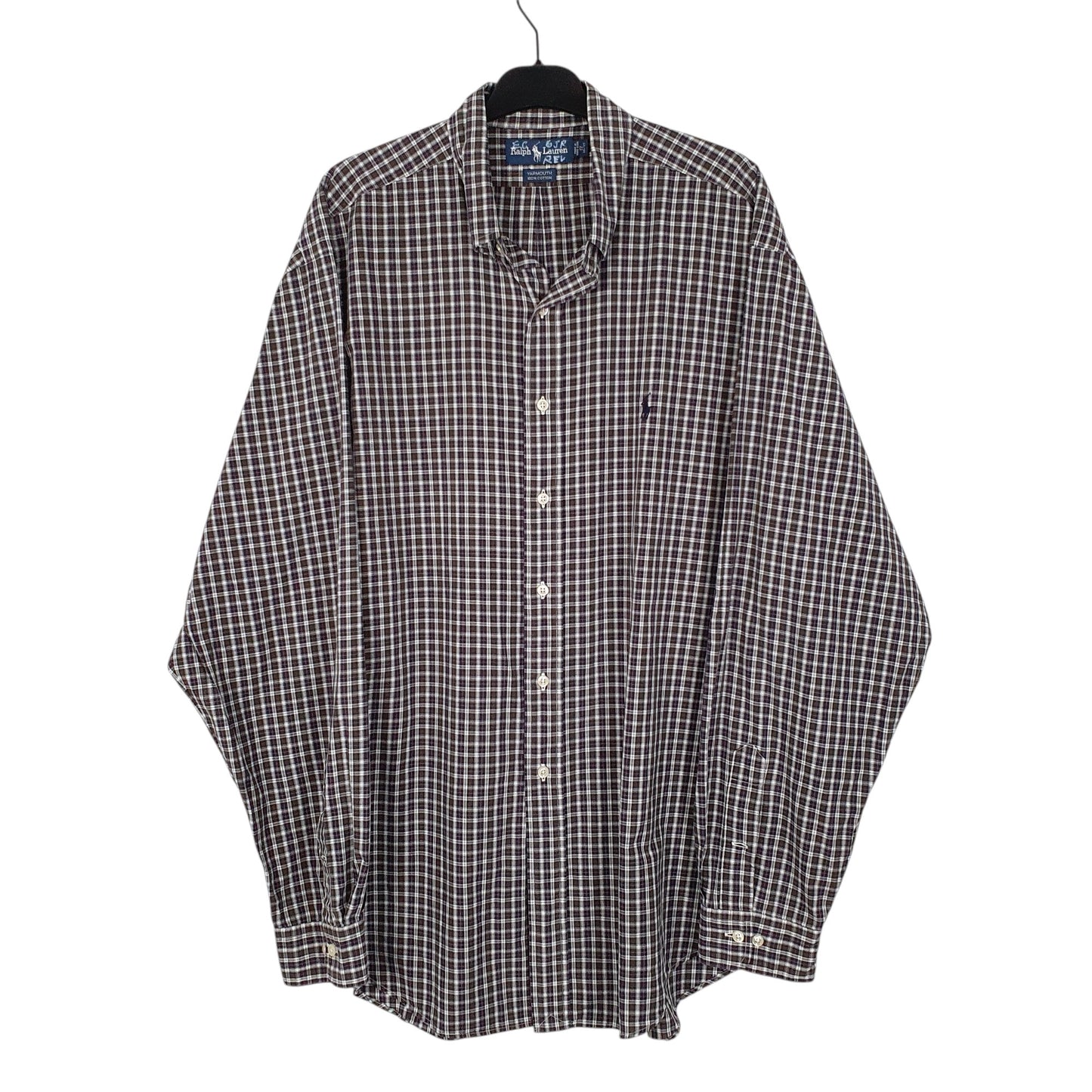 Mens Brown Ralph Lauren  Long Sleeve Shirt